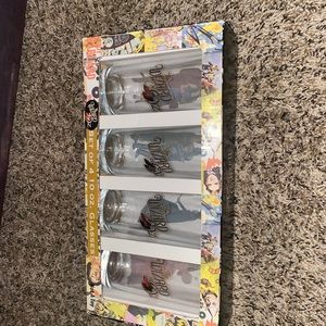 Wizard of Oz antique glass cups perfect condition collectibles